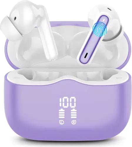 Bluetooth Kopfhörer – Kabellose In Ear HiFi Stereo mit Noise Cancelling und IP7