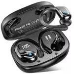 Bluetooth Kopfhörer Sport, Hi-Fi Stereo, IP-X8 Wasserdicht, Noise Cancelling