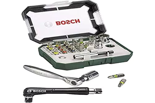 Bosch Schrauberbit Sets mit Ratsche – Hochwertige Präzisionswerkzeuge