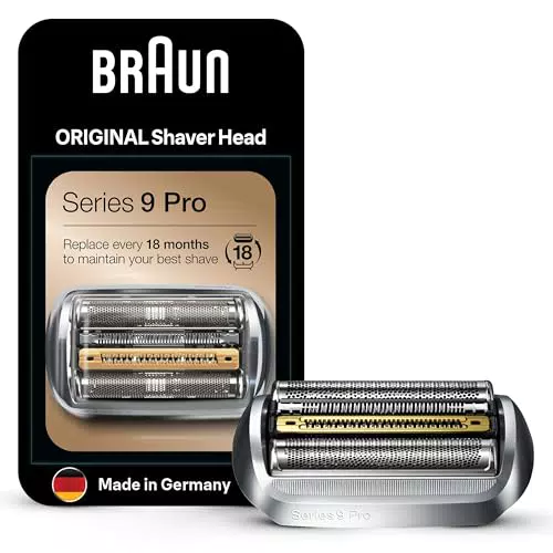 Braun Series 9 Pro Scherkopf, Elektrorasierer, Ersatzscherteil kompatibel mit Rasierer Herren Serie 9 Pro
