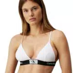 Calvin Klein Damen Bikini Oberteil Triangel mit weichen Cups