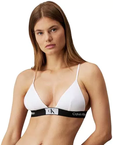 Calvin Klein Damen Bikini Oberteil Triangel mit weichen Cups