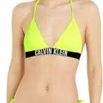 Calvin Klein Damen Bikinihose mit seitlicher Schnürung - String Side Tie