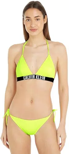Calvin Klein Damen Bikinihose mit seitlicher Schnürung - String Side Tie