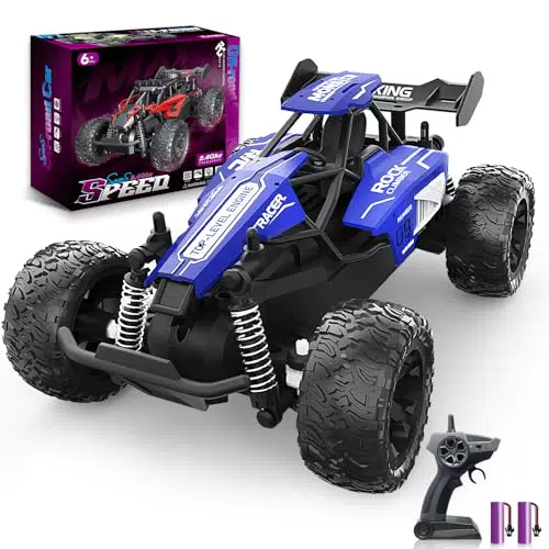 Carox RC Auto 1:18 Off Road Monstertruck 25 km/h mit Scheinwerfer und Beleuchtung