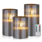 CCLIFE LED Kerzen mit Fernbedienung und Timer-Funktion – Flammenlos und batteriebetrieben