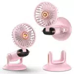 CNMTCCO Handventilator – Tragbarer Mini Lüfter, USB wiederaufladbar und klappbar