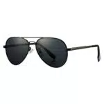 COASION Retro Pilotenbrille - Polarisierte Sonnenbrille UV400 für Herren und Damen