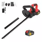 CONENTOOL Akku-Heckenschere 22 Zoll, 21 V, 4000 mAh, 850 W, Ladegerät inkludiert