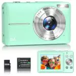 Digitalkamera 1080P 44MP Kompaktkamera mit 16X Digitalzoom und 32G Speicherkarte