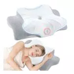 DONAMA Ergonomisches Nackenkissen aus Memory Foam für alle Schlafpositionen