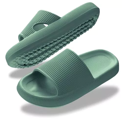 Donpapa Badeschuhe Damen und Herren, rutschfeste Hausschuhe für Sommer und Indoor