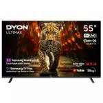DYON ULTIMAX 55U-TI 55 Zoll 4K Ultra-HD Smart TV mit Tizen, Triple Tuner und Apps