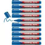 Edding 300 Permanentmarker - Rundspitze 1,5-3 mm - wasserfest und schnell-trocknend