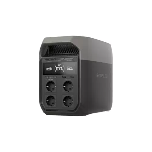 EF ECOFLOW DELTA 3 Tragbare Powerstation 1024Wh für Camping und Reisen