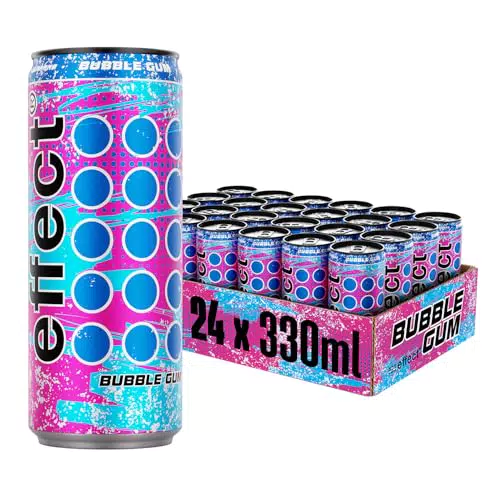 effect Energy Drink Bubble Gum - Koffeinhaltiges Getränk mit B-Vitaminen
