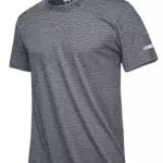 EKLENTSON Herren Trainingsshirt Kurzarm Atmungsaktiv Fitness Kleidung