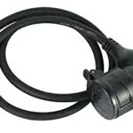 Electraline Baustellen Verlängerungskabel H07RN-F3G1.5 mit 3-Fach Gummi-Kupplung IP44