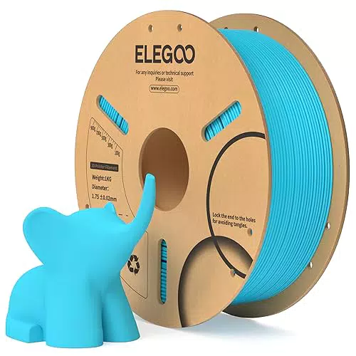 ELEGOO PLA Filament 1.75mm - Hochpräzises 3D Druckmaterial für FDM Drucker