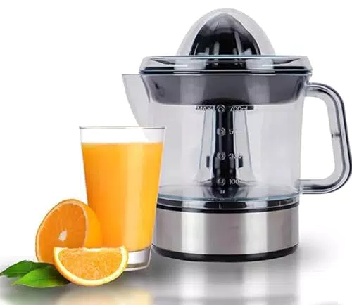 Philips Edelstahl Saftpresse mit Automatik und Anti-Rutsch Füßen