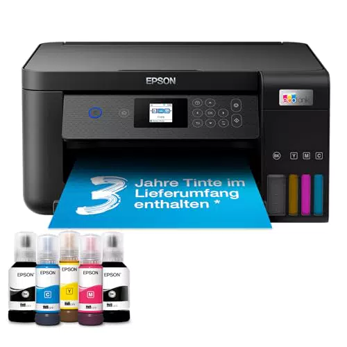 Epson EcoTank ET-2856 A4-Multifunktions-Wi-Fi-Tintentankdrucker