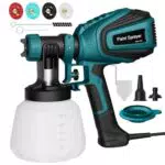 Farbsprühsystem HVLP 700W – Elektrische Spritzpistole für Möbel und Wände
