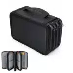 Federmäppchen Organizer – Wasserdichte Federtasche mit Reißverschluss für Schule und Büro