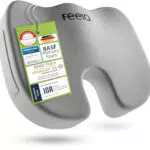feela. Orthopädisches Sitzkissen - Ergonomisches, für Bürostuhl & Co - Wirkt Schmerzreduzierend
