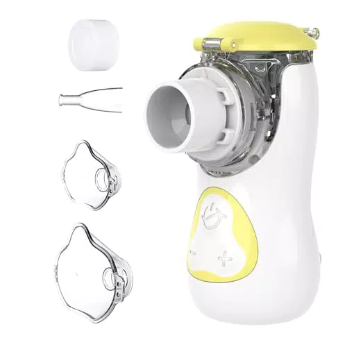 FEELLIFE Inhalationsgerät für Kinder und Erwachsene, tragbarer leiser Nebulizer
