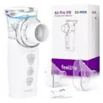 FEELLIFE Inhalator für Kinder und Erwachsene – Leiser Handinhalator Air Pro VIII mit AIMESH-Technologie