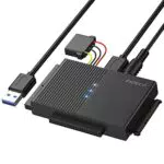 FIDECO USB 3.0 Festplattenadapter für SATA und IDE, konvertierbar für HDD/SSD