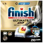 Finish Ultimate Plus Infinity Shine Citrus Spülmaschinentabs Geschirrspültabs für intensive Reinigung
