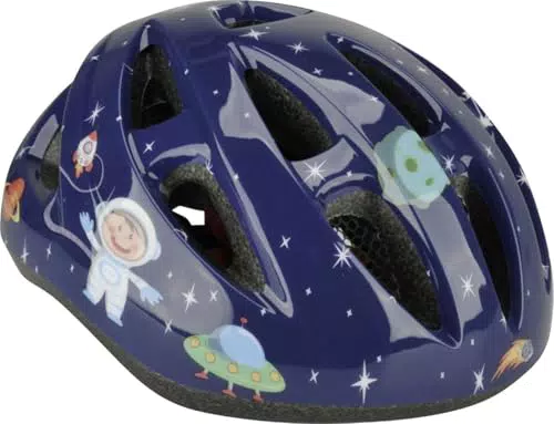 FISCHER Kinderhelm, Fahrradhelm, Jugendhelm Eule, XS/S
