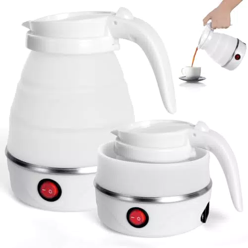 Flintronic Faltbarer Wasserkocher für unterwegs - Praktische Wasserflasche