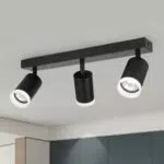 FORCOSO Deckenstrahler Schwenkbar 350°, GU10 Strahlersystem für Innenräume