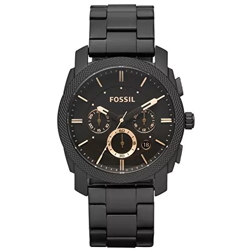 Fossil Herren Chronograph mit Edelstahl- oder Lederarmband