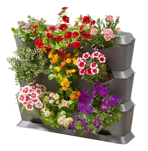 Gardena NatureUp! Vertikales Pflanzenwand-Basisset für Balkon und Terrasse
