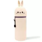 GDFJBG 2 in 1 Silikon-Federmäppchen, Kawaii Stifthalter für Büro und Uni