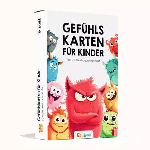 Gefühlsmonster Emotionskarten für Kinder – Selbstregulation und emotionale Bildung