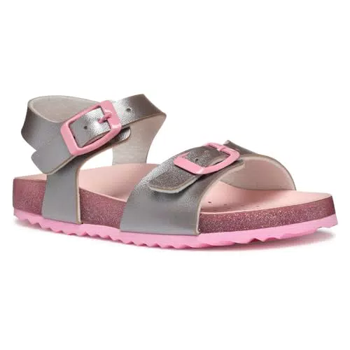Geox J Adriel Mädchen Sandalen - Bequeme und stilvolle Kinderschuhe
