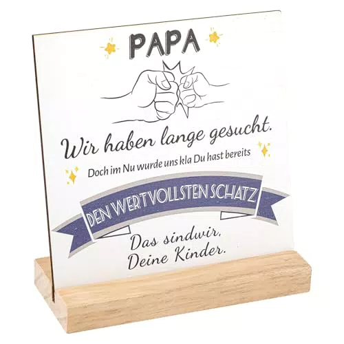 Muttertagsgeschenke von Tochter/Sohn – Herzförmige Acryl-Plakette für Mama