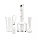 Girmi MX17 Stabmixer 3-in-1 mit 400 W, DC-Motor und Edelstahlklingen