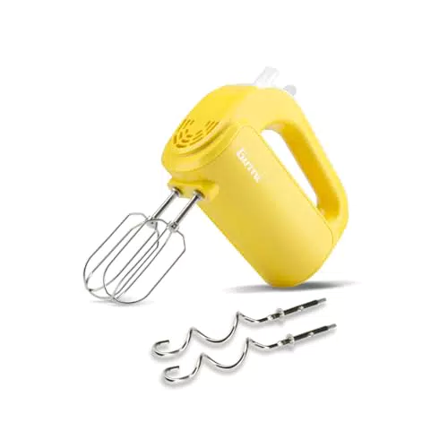 Girmi SB02 Elektrischer Handmixer mit 170 W und Turbo-Funktion, 5 Geschwindigkeiten