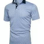 GLESTORE Herren Poloshirt Kurzarm Golf Polo Hemd für Sport und Freizeit
