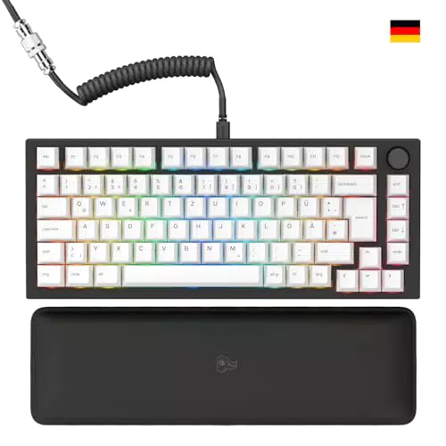 Glorious Gaming GMMK PRO 75% Barebones Modulares mechanisches Gaming-Keyboard