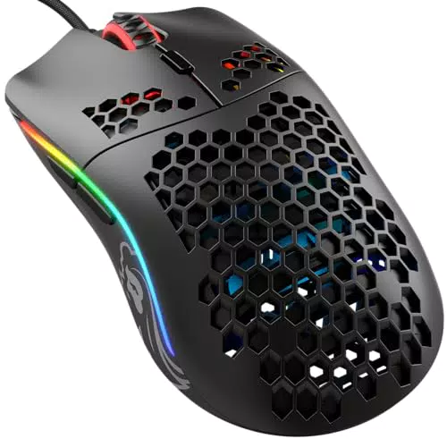 Glorious Gaming Model O- Wired Gaming Maus mit RGB-Beleuchtung und Pixart 3360 Sensor