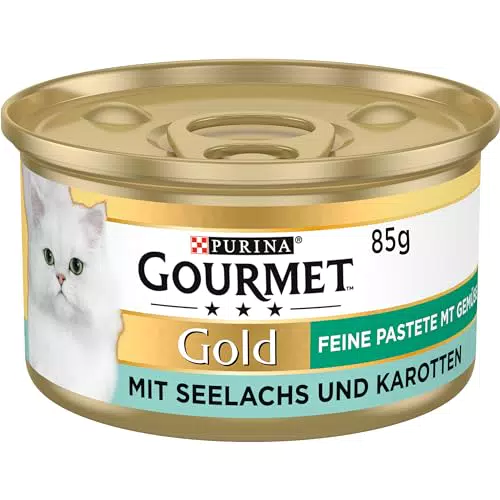 PURINA GOURMET Gold Feine Pastete mit Forelle und Gemüse für Katzen