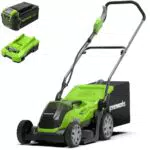 Greenworks Kabelloser Akku Rasenmäher G40LM35 für Flächen bis 400 m²