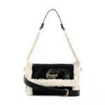GUESS Davika Umhängetasche Flap Schultertasche für Damen