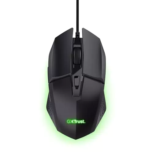 GXTrust Vylax Gaming Maus mit 6 programmierbaren Tasten und RGB-Beleuchtung